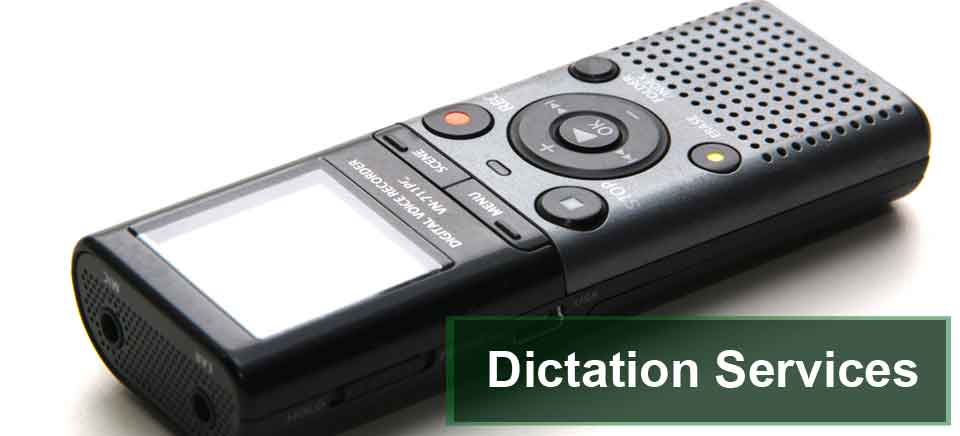 Dictation services