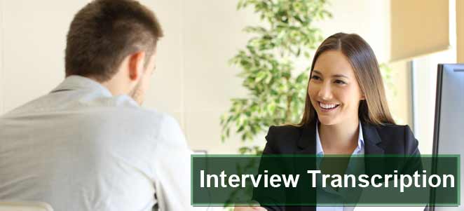 Interview Transcription Services